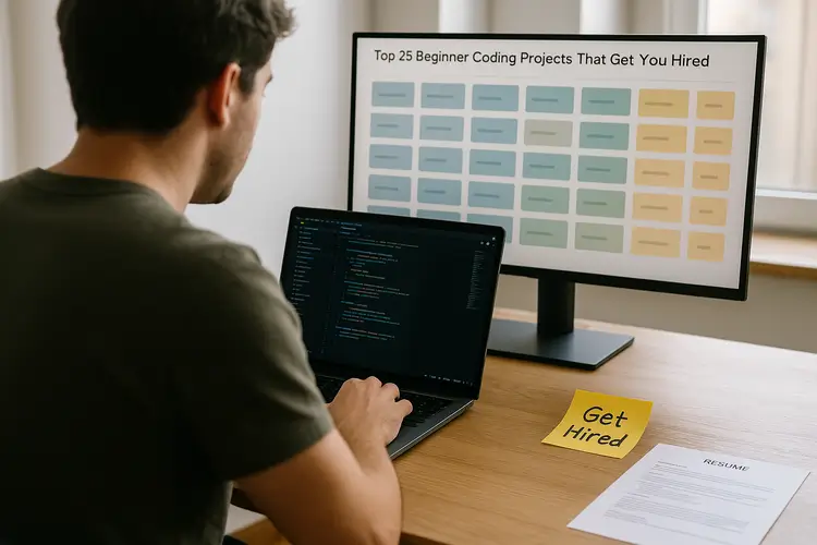 Top 25 Beginner Coding Projects That Actually Get You Hired